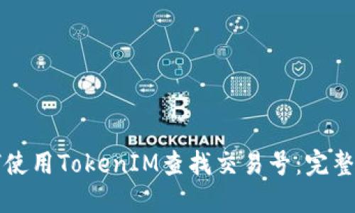 如何使用TokenIM查找交易號：完整指南