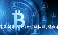 如何正確導入TokenIM私鑰：